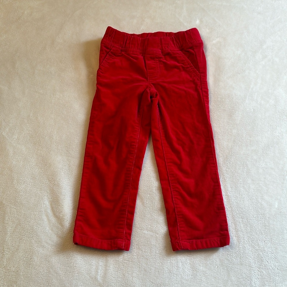 Carter's Red Corduroy Kids Pants